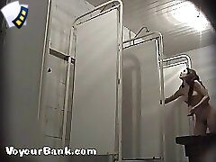 12 movies - Spying after slim longhaired honey with bushy twat Part 1