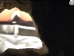 6 movies - Unaware older woman in spectacles captured peeing in a secluded spot Part 2