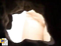 6 movies - Two attractive gals caught on camera taking a pee in a secluded area Part 3