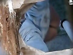 6 movies - Coastal charmer recorded taking a leak in a bathroom with a covert device Part 3