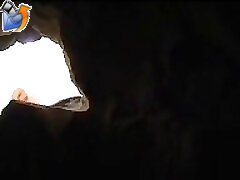 6 movies - Observer captures both a senior and a younger lady in a restroom setting Part 1