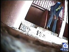 6 movies - Shapely gals recorded relieving themselves in a shared bathroom Part 3