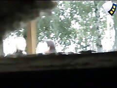 6 movies - Two stunning ladies captured on film urinating in a discreet setting Part 1