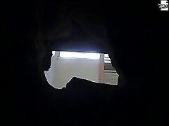 6 movies - Young blonde stunner filmed relieving herself in a public restroom Part 1